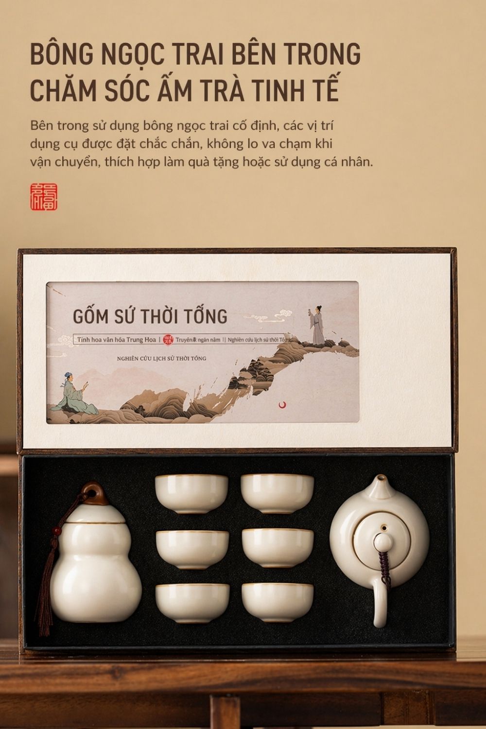 Bộ Ấm Trà Gốm, Quà Tặng Gốm Sứ Trung Quốc Cho Các Dịp Lễ Kỷ Niệm