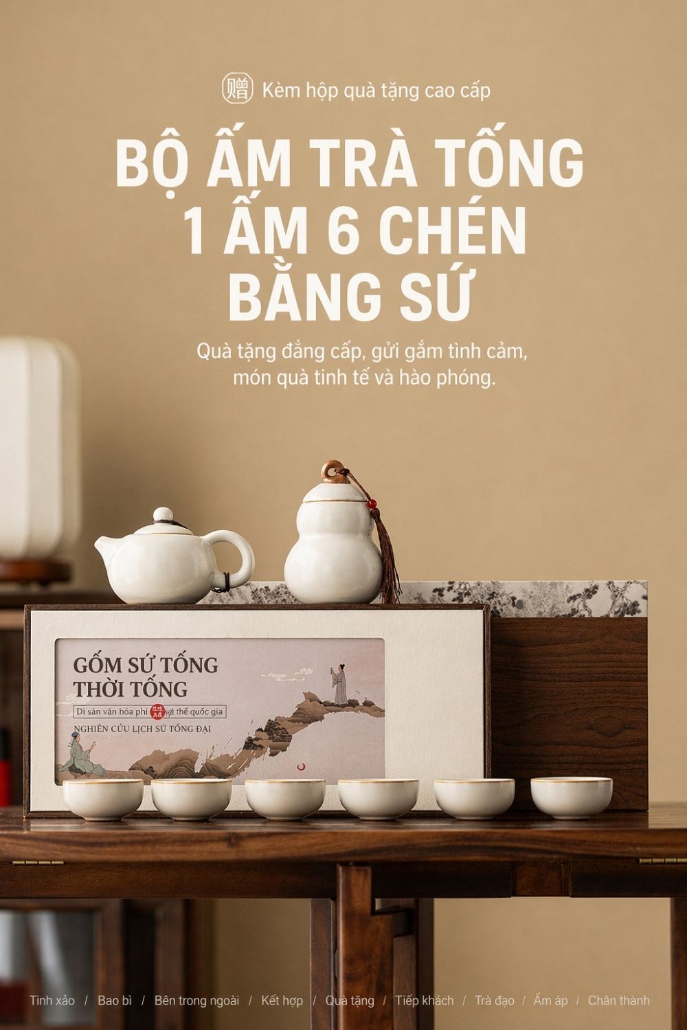 Bộ Ấm Trà Gốm, Quà Tặng Gốm Sứ Trung Quốc Cho Các Dịp Lễ Kỷ Niệm