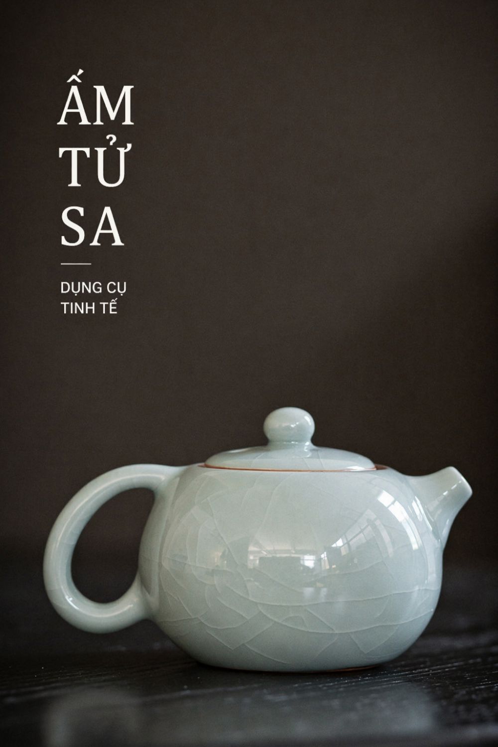 Bộ Ấm Trà, Dụng Cụ Pha Trà Có Hộp Đựng Sang Trọng, Làm Bằng Gốm Cao Cấp