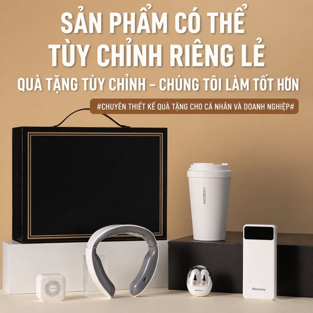 8 Bộ Quà Tặng Doanh Nghiệp Phối Thương Hiệu Cao Cấp Tặng Đối Tác Chiến Lược