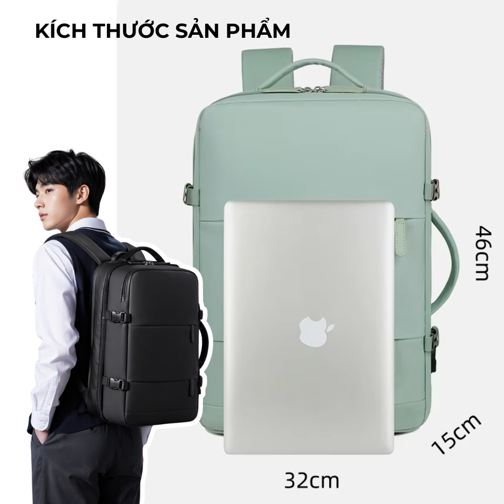 Balo Tặng Đối Tác Thể Thao Chống Nước 46x32x15 cm