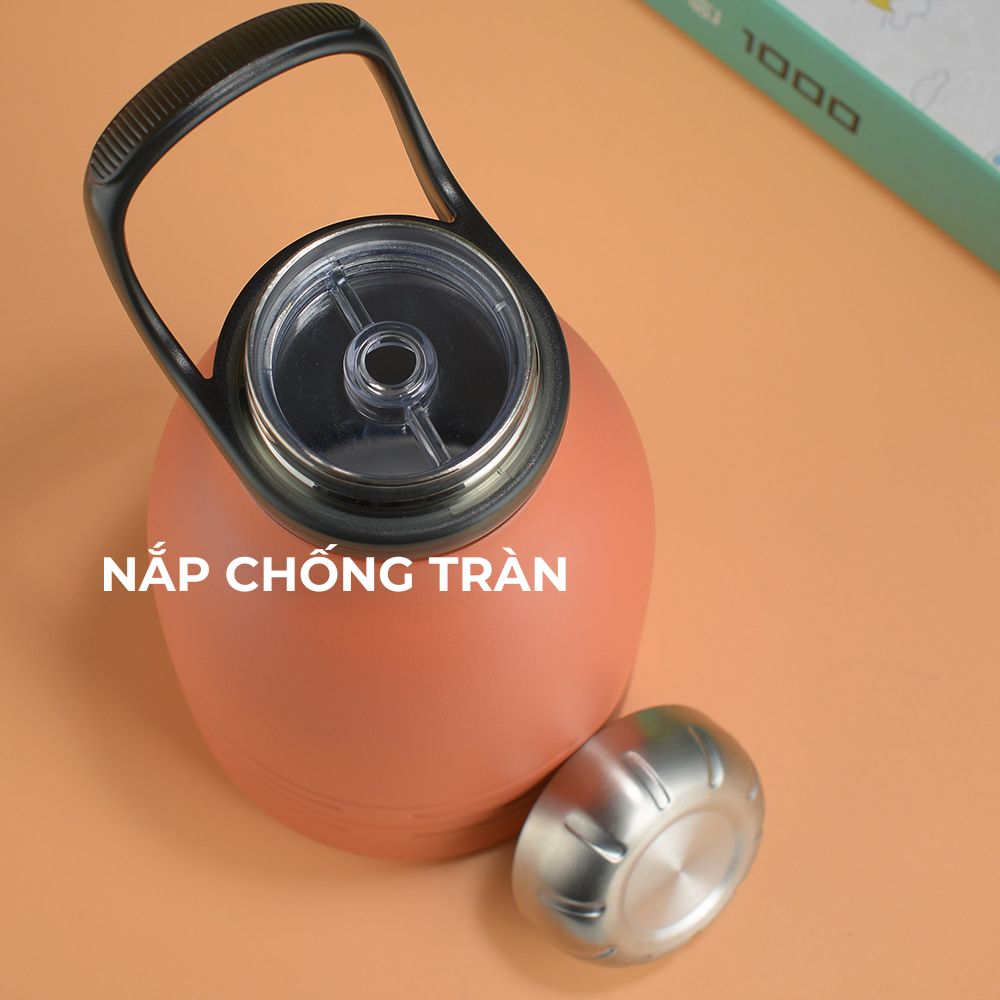 Bình Nước Thể Thao 1.2L Tay Cầm Tiện Dụng - Quà Tặng Nhân Viên Dịp Year End Party