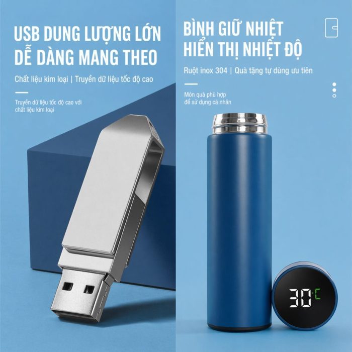 Set Quà Doanh Nghiệp Cao Cấp Tặng Đối Tác Dịp Lễ Kỷ Niệm Thành Lập Công Ty