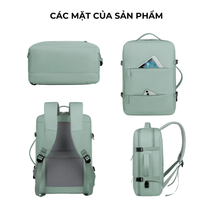 Balo Tặng Đối Tác Thể Thao Chống Nước 46x32x15 cm