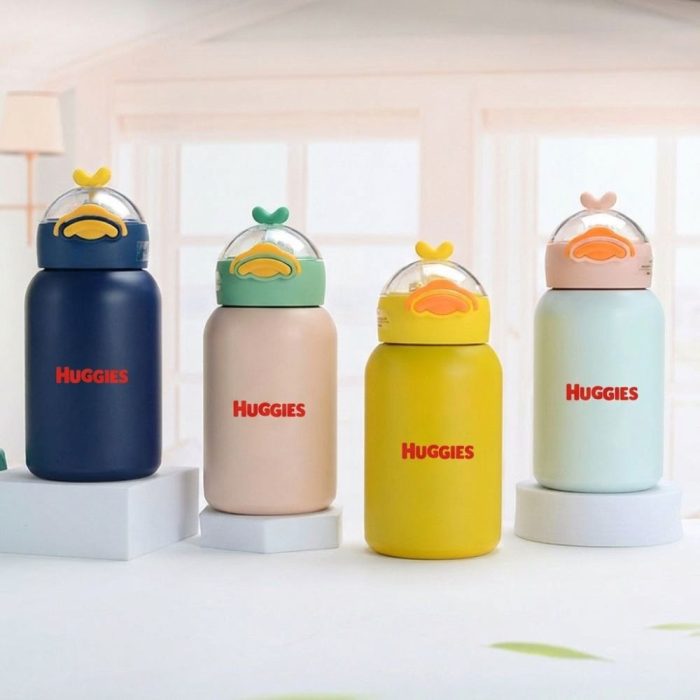 Bình Giữ Nhiệt Hình Vịt Ống Hút Inox - Quà Doanh Nghiệp Tri Ân Khách Hàng Thân Thiết